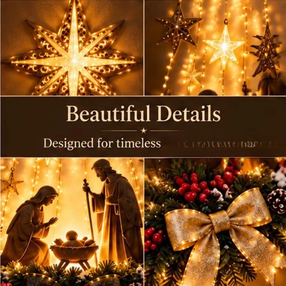 Bethlehem Star of Faith Lighte - огляд і ціна Lighting Christmas Decor
